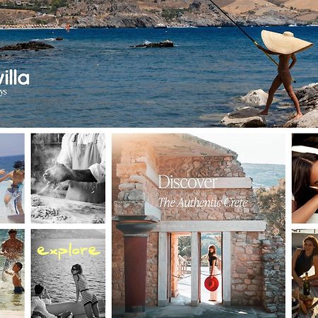 Athina Luxury Villa, With Pool & Walk To The Beach, By Thinkvilla Chania  Zewnętrze zdjęcie