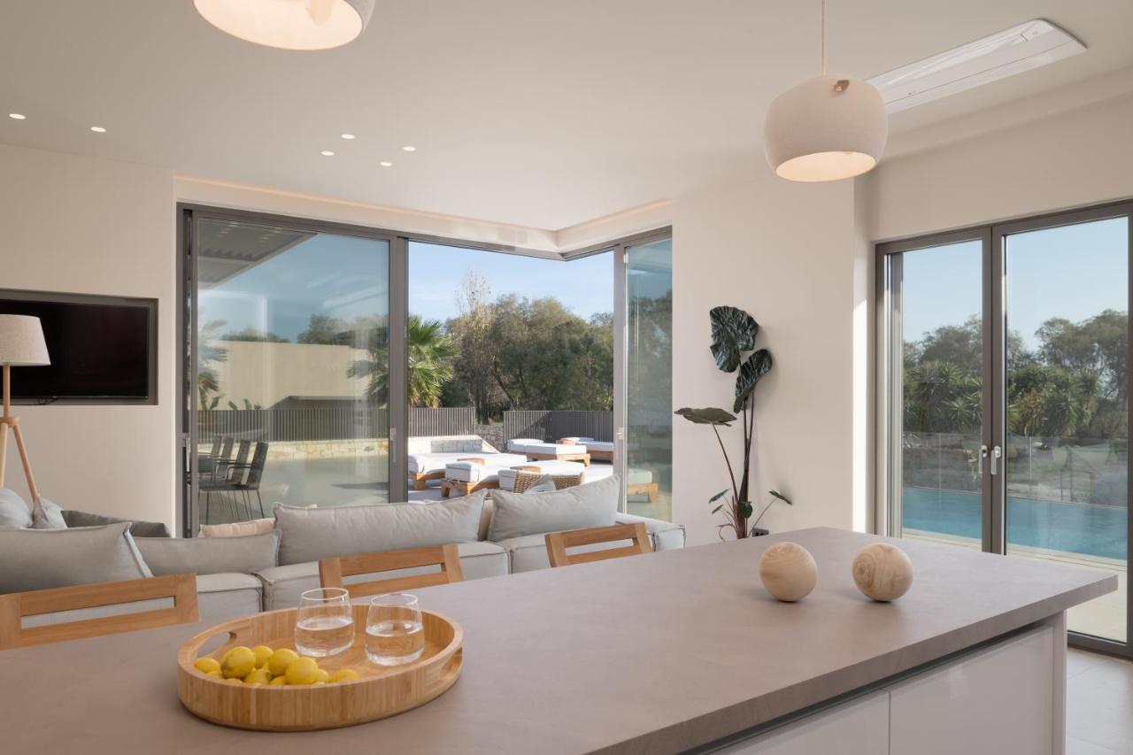 Athina Luxury Villa, With Pool & Walk To The Beach, By Thinkvilla Chania  Zewnętrze zdjęcie