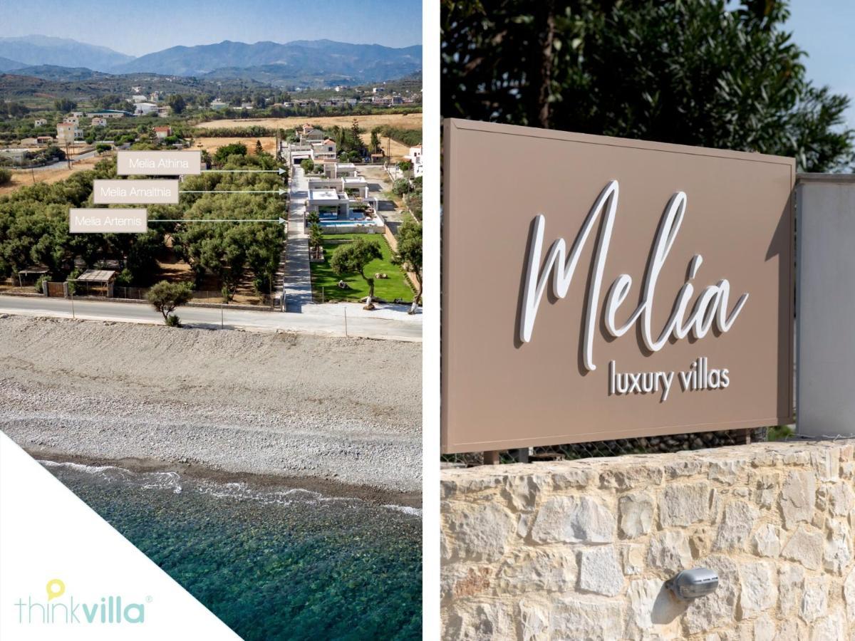 Athina Luxury Villa, With Pool & Walk To The Beach, By Thinkvilla Chania  Zewnętrze zdjęcie